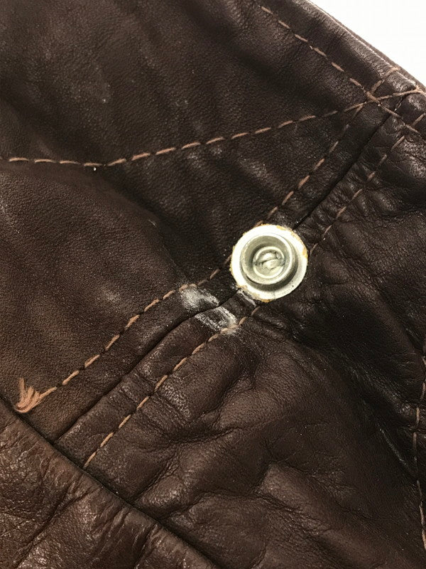 【中古品】【メンズ】 SCHOTT ショット 70's~80's I.S.674.M.S FLIGHT JACKET 70~80年代 フライト ジャケット アウター ヴィンテージ 146-260704-rt-05-tag サイズ:38 カラー:ブラウン 万代Net店