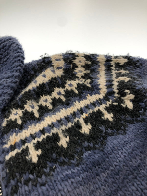 【中古品】【メンズ】 CHAMULA チャムラ FULL ZIP KNIT SWEATER フルジップ ニット セーター トップス 147-260628-rt-02-tagh カラー:ブルー 万代Net店