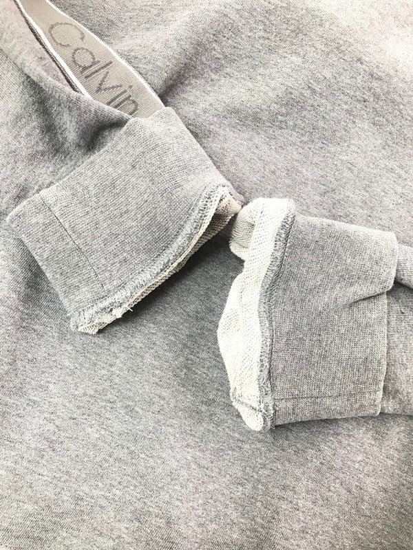 【中古品】【メンズ】 CALVIN KLEIN JEANS カルバン クライン ジーンズ ZIP UP SWEAT JACKET 4RF268G ジップアップ スウェット ジャケット ライトアウター 141-260625-rt-20-tagh サイズ:L カラー:グレー 万代Net店