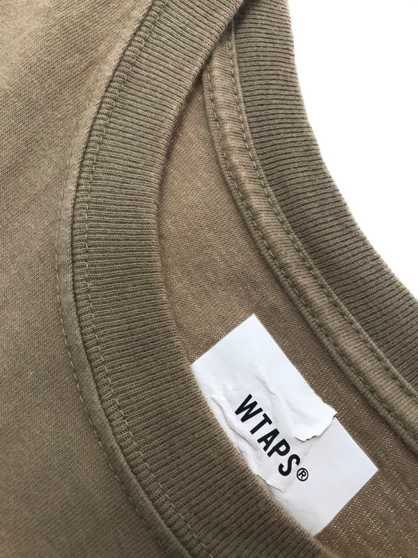 【中古品】【メンズ】 WTAPS ダブルタップス 20SS WTINC TEE KHAKI 20年春夏モデル ショートスリーブ Tシャツ 142-260726-rt-11-tagh サイズ:4 カラー:カーキ 万代Net店
