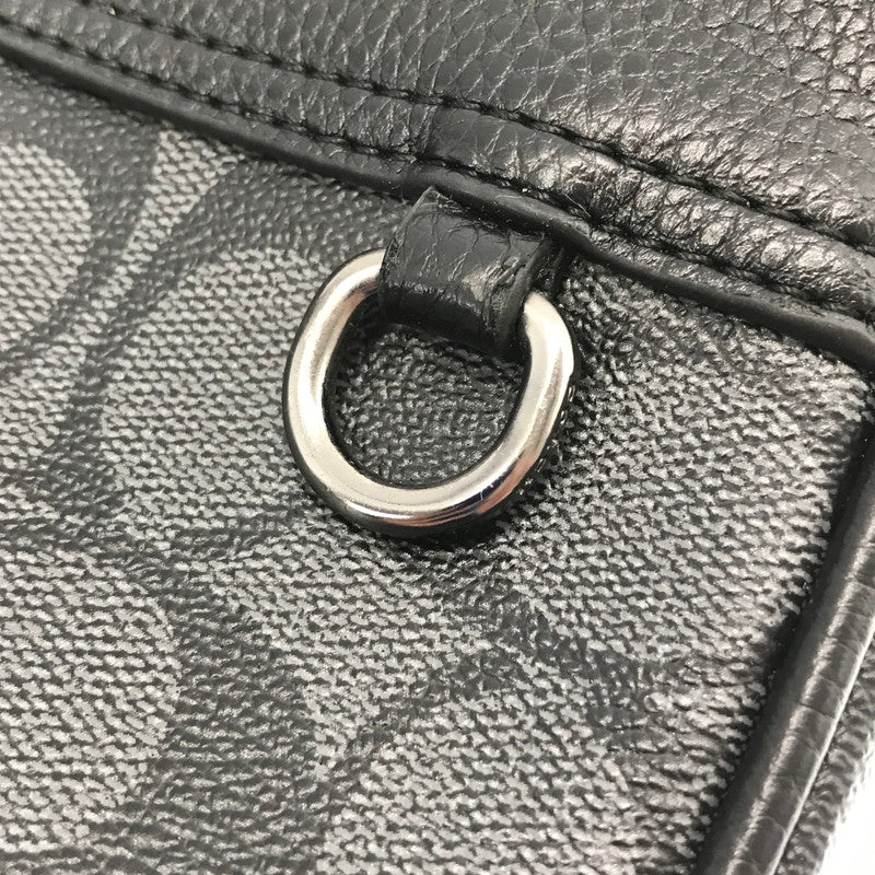 【ジャンク品】【メンズ】 COACH コーチ × SNOOPY スヌーピー コラボ SIGNATURE SHOULDER BAG C4027 シグネチャー ショルダーバッグ カバン 180-260802-hi-19-tagh カラー:ブラック/ブルー 万代Net店