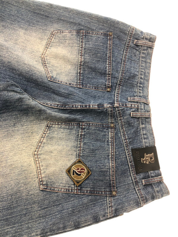 【中古品】【メンズ】 PHAT FARM ファット ファーム DENIM SHORTS デニム ショートパンツ ボトムス 157-260731-rt-02-tagh サイズ:38 カラー:インディゴ 万代Net店