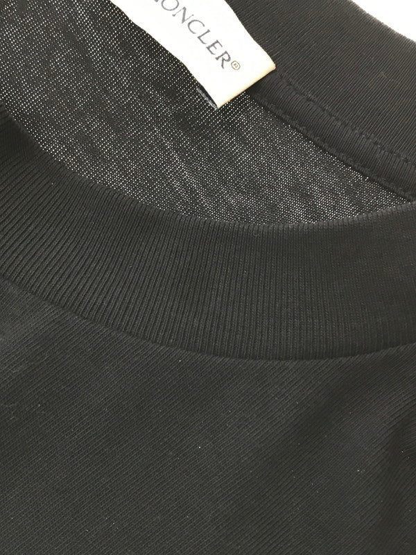 【中古品】【メンズ】 MONCLER モンクレール L/S T-SHIRT NAVY H10918D00009 8390T ロングスリーブ Tシャツ 長袖Tシャツ トップス 141-260731-rt-07-tagh サイズ:L カラー:ネイビー 万代Net店