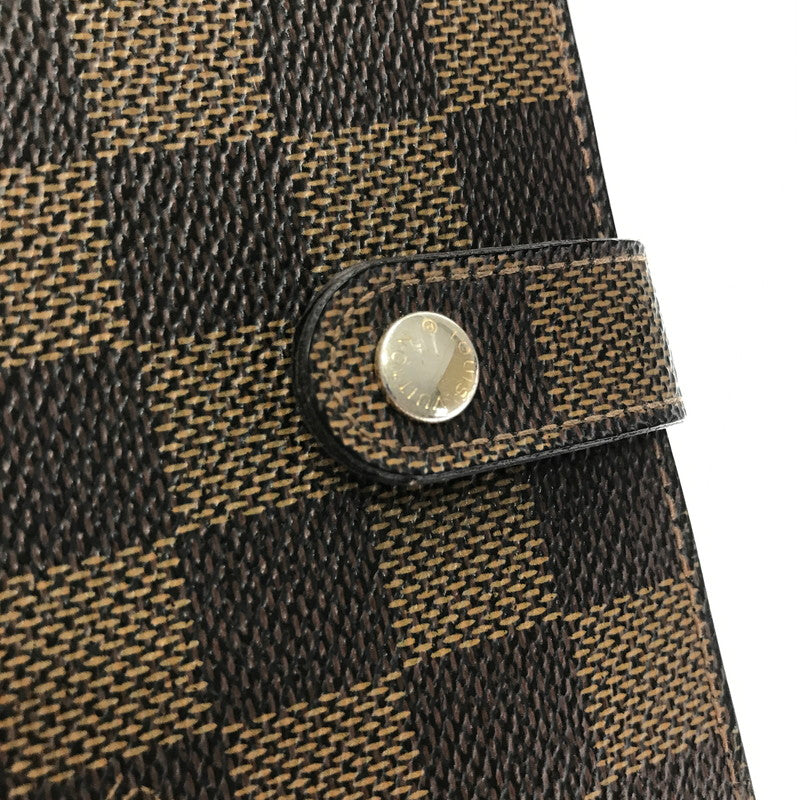 【中古品】【メンズ】 LOUIS VUITTON ルイ・ヴィトン LUTFEUILLE VIENNOIS DAMIER EBENE N61674 ルトフォイユヴィエノワ ダミエエベヌ 財布 181-260809-rt-15-tagh カラー:ブラウン 万代Net店