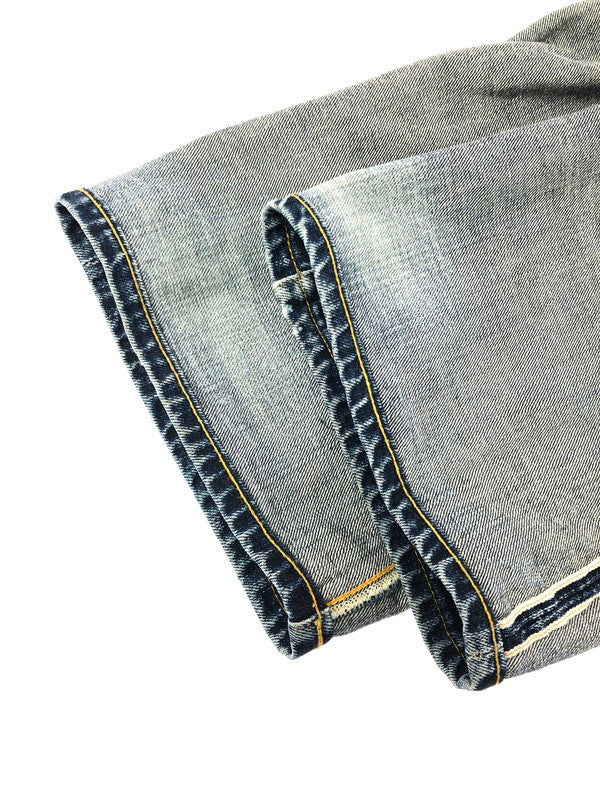 【現状渡し品】【メンズ】 THE FLAT HEAD ザ フラット ヘッド REGULAR STRAIGHT JEANS 3005 レギュラー ストレート ジーンズ ボトムス 156-260808-rt-18-tagh サイズ:W34 L36 カラー:インディゴ 万代Net店