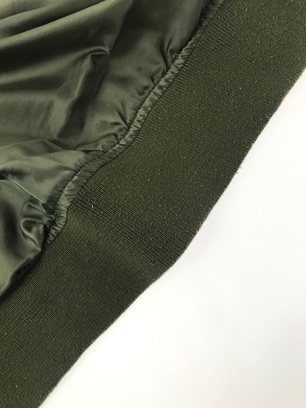 【中古品】【メンズ】 ALPHA INDUSTRIES アルファ SOUVENIR MA-1 TA1229-021 スーベニア MA-1.ジャケット ミリタリージャケット 145-260820-rt-36-tag カラー:カーキ 万代Net店