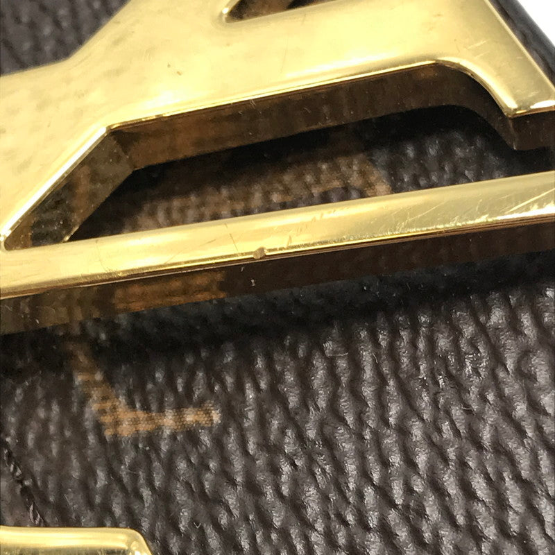 【中古品】【メンズ】 LOUIS VUITTON ルイ・ヴィトン MONOGRAM LV INITIAL BELT GOLD M0323 モノグラム LV イニシャル ベルト アクセサリー 179-260818-rt-29-tag カラー:ブラウン 万代Net店