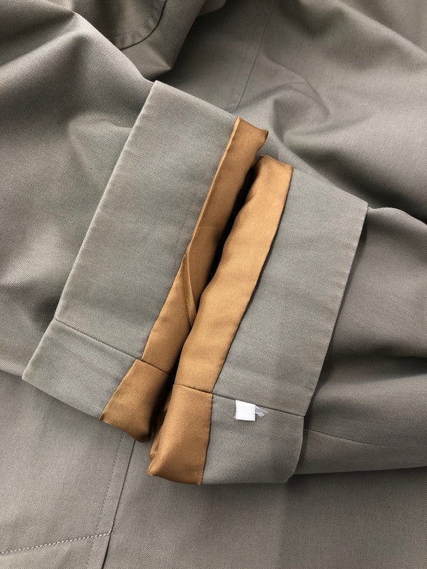 【中古品】【メンズ】 BURBERRYS バーバリーズ LINER SOUTIEN COLLAR COAT WR055-931-75 ライナー付き ステンカラーコート ライトアウター 141-260909-na-20-tagh サイズ:サイズ不明 下記参照 カラー:カーキ系 万代Net店