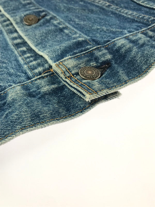 【中古品】【メンズ】 LEVI'S リーバイス 70's DENIM JACKET 71205-0217 70年代 デニム ジャケット ライトアウター ヴィンテージ 146-260825-rt-09-tagh サイズ:46L カラー:インディゴ 万代Net店
