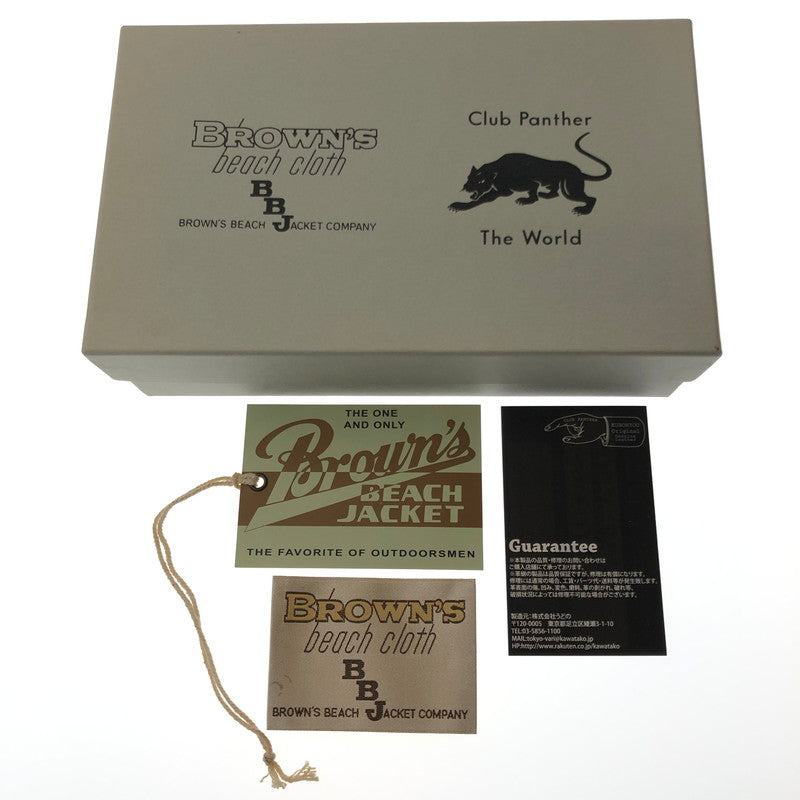 【中古品】【メンズ】 BROWN'S BEACH ブラウン ビーチ × MONO モノ × CLUB PANTHER クラブ パンサー WALLET 財布 200-260912-rt-10-tagh カラー:ネイビー 万代Net店