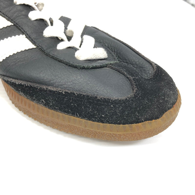 【現状渡し品】【メンズ】 ADIDAS アディダス 80s-90s SAMBA BLACK 80~90年代 サンバ ローカット スニーカー 靴 シューズ カジュアル 161-260825-su-01-tagh サイズ:不明・下記参照 カラー:ブラック 万代Net店