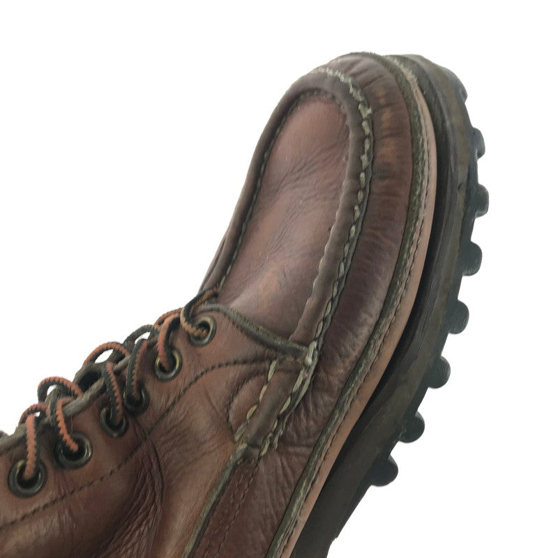 【現状渡し品】【メンズ】 RUSSELL MOCCASIN ラッセルモカシン 60's MOCCASIN BOOTS BROWN 60年代 モカシン ブーツ 靴 164-260913-rt-40-tagh サイズ:9 1/2D カラー:ブラウン 万代Net店