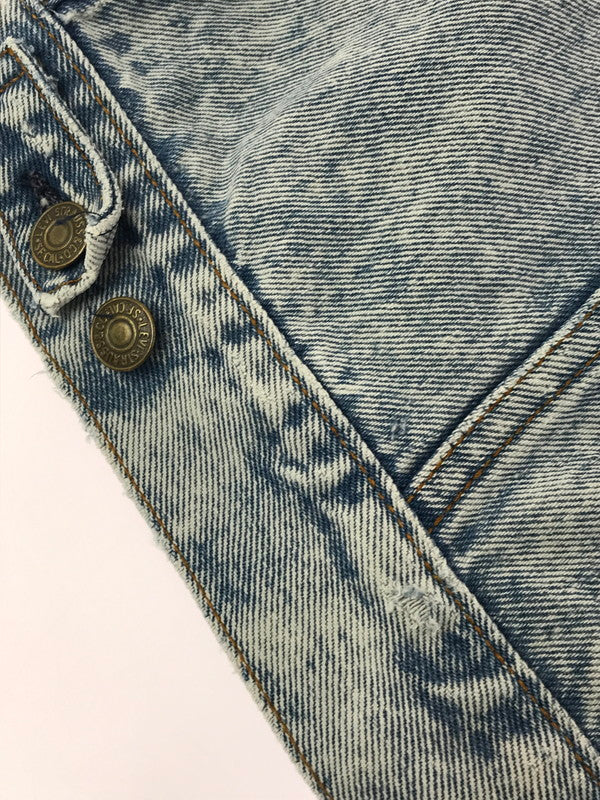 【ジャンク品】【メンズ】 LEVI'S リーバイス 90's DENIM JACKET 77930-1206 刻印674 90年代 デニム ジャケット ライトアウター ジージャン 146-260917-rt-41-tagh サイズ:M カラー:ライトインディゴ 万代Net店