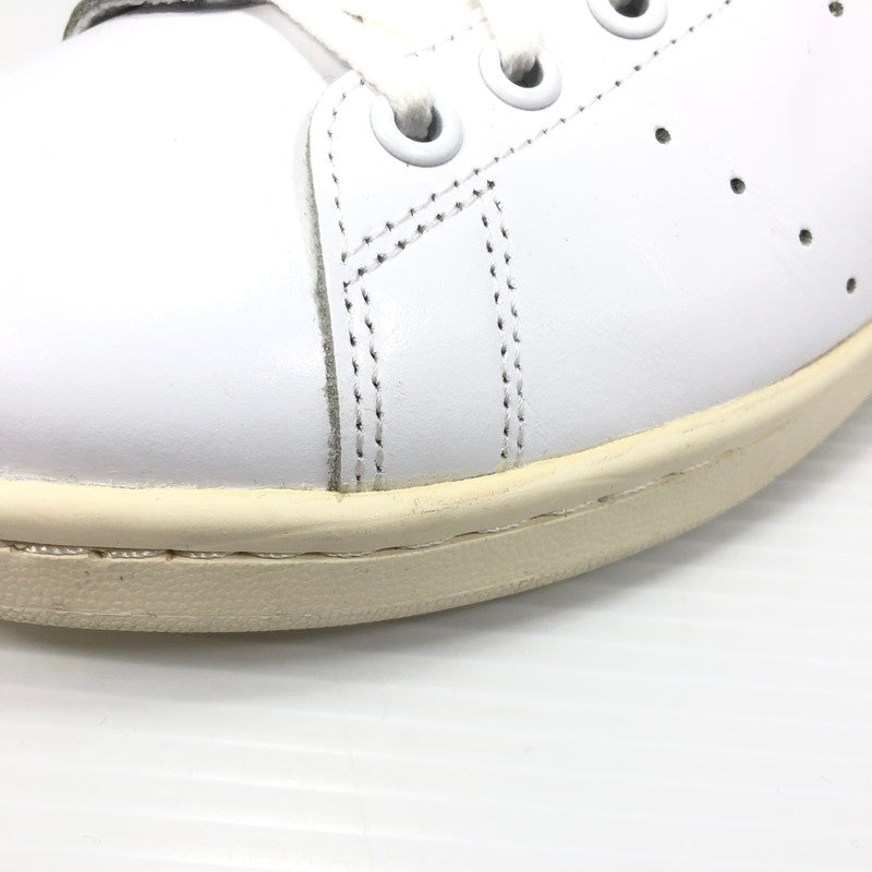 【中古品】【メンズ】 ADIDAS アディダス STAN SMITH LEATHER WHITE GREEN B24364 スタンスミス ガラスレザー スニーカー 靴 161-260825-su-02-tagh サイズ:26.5/US9 カラー:ホワイト/グリーン 万代Net店