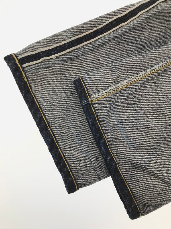 【中古品】【メンズ】 FULL COUNT フルカウント SLIM STRAIGHT DENIM PANTS 1108XX スリム ストレート デニム パンツ ジーンズ ボトムス 156-260904-rt-50-tagh サイズ:34 カラー:インディゴ 万代Net店