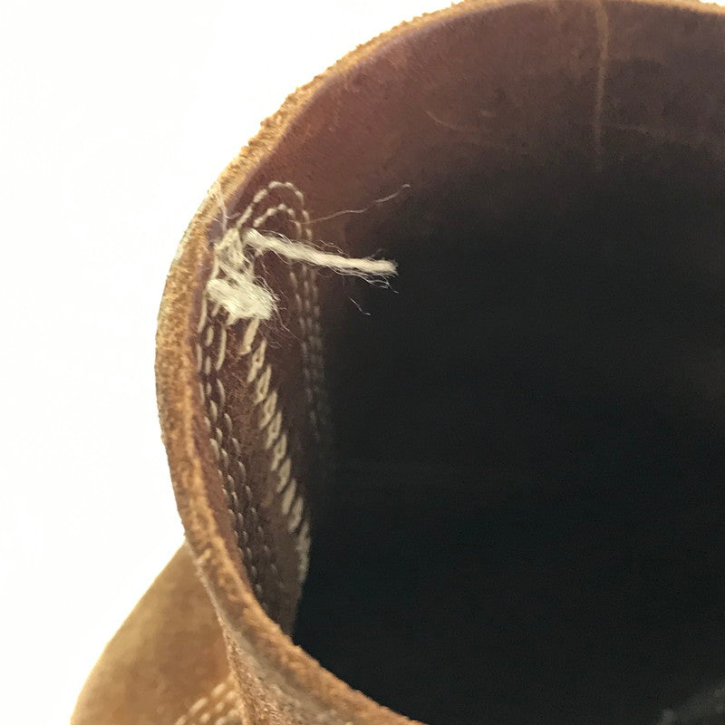 【中古品】【メンズ】 BENCH BUILT ベンチ ビルド SUEDE LACE UP BOOTS BROWN E4969 メキシコ製 スエード レース アップ ブーツ 靴 164-260923-rt-29-tagh サイズ:US8 カラー:ブラウン 万代Net店