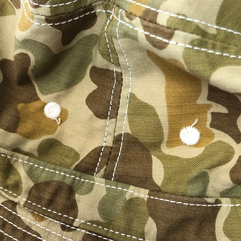 【中古品】【メンズ】 REAL MOON リアル ムーン × MOMOTARO JEANS モモタロウ ジーンズ HUNTER CAMO HAT RMMJ-A1303 ハンター カモ ハット 帽子 185-260912-rt-05-tagh カラー:マルチカラー 万代Net店