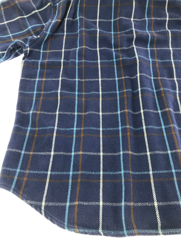 【中古品】【メンズ】 ST.JOHN'S BAY セント ジョンズ ベイ 90~00's FLANNEL SHIRT BLUE 90年代~2000年代 フランネル シャツ トップス ライトアウター 146-260917-rt-07-tagh サイズ:XL カラー:ブルー 万代Net店