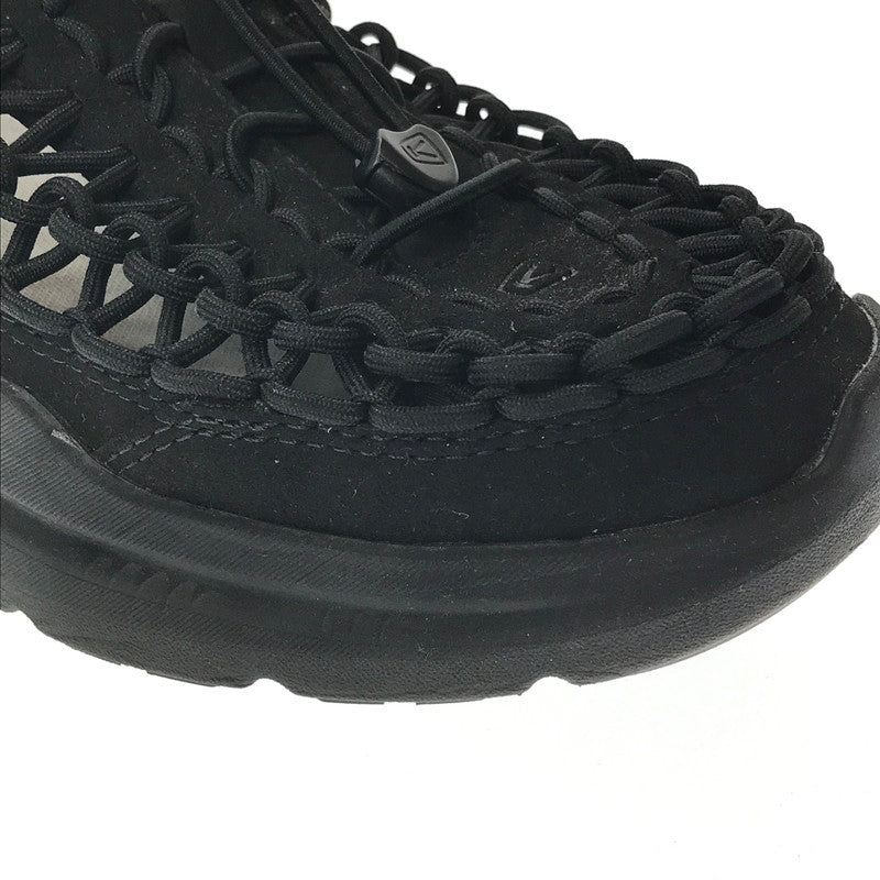 【中古品】【メンズ】 KEEN キーン UNEEK WK 1030271 ユニーク ダブルケー 靴 164-260912-na-19-tagh サイズ:26cm US 8 カラー:BLACK 万代Net店
