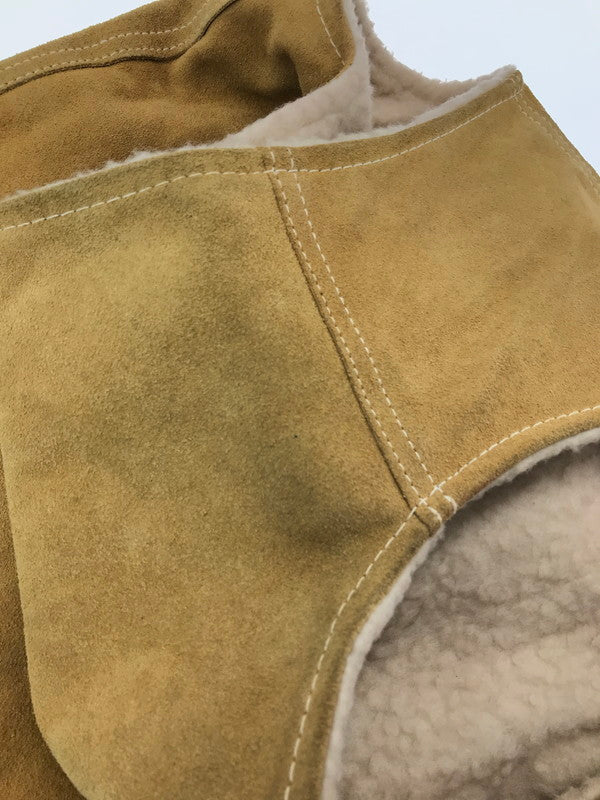 【中古品】【メンズ】 SEARS シアーズ 70's THE LEATHER SHOP VEST BEIGE 70年代 レザー ショップ ベスト トップス ヴィンテージ 146-260917-rt-11-tagh サイズ:L カラー:ベージュ 万代Net店