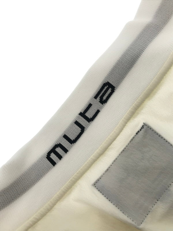 【中古美品】【メンズ】 MUTA MARINE ムータ マリン STRETCH NYLON ZIP VEST MMJC-443218 ストレッチ ナイロン ジップ ベスト 140-260919-na-11-tagh サイズ:8 カラー:ホワイト 万代Net店