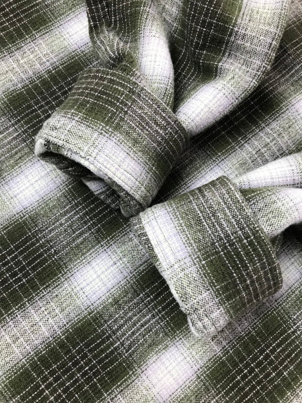 【中古品】【メンズ】 HUF ハフ 24FW AUDIO CHECK SHIRT 24H BU80041 チェックシャツ 長袖シャツ 142-260925-na-15-tagh サイズ:L カラー:マルチカラー 万代Net店