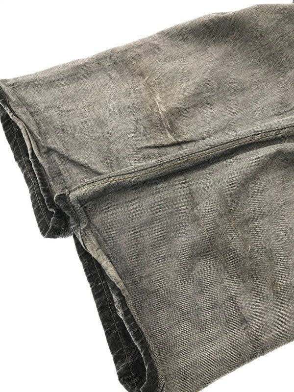 【中古品】【メンズ】 MECCA メッカ NO.13 WIDE DENIM PANTS ワイド デニムパンツ ボトムス 157-260926-na-17-tagh サイズ:42/34 カラー:ブラック 万代Net店