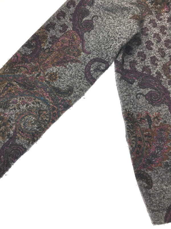 【中古品】【メンズ】 ENGINEERED GARMENTS エンジニアードガーメンツ 21AW CREWNECK CARDIGAN-POLY WOOL PAISLEY PRINT KNIT クルーネック カーディガン 140-261005-na-34-tagh サイズ:L カラー:マルチカラー 万代Net店