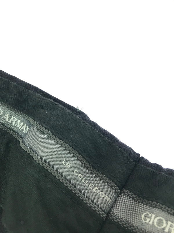 【現状渡し品】【メンズ】 GIORGIO ARMANI ジョルジオアルマーニ 2 TUCK SLACKS PANTS 2タック スラックスパンツ ボトムス 157-261014-na-01-tagh サイズ:サイズ表記なし 下記参照 カラー:ネイビー 万代Net店