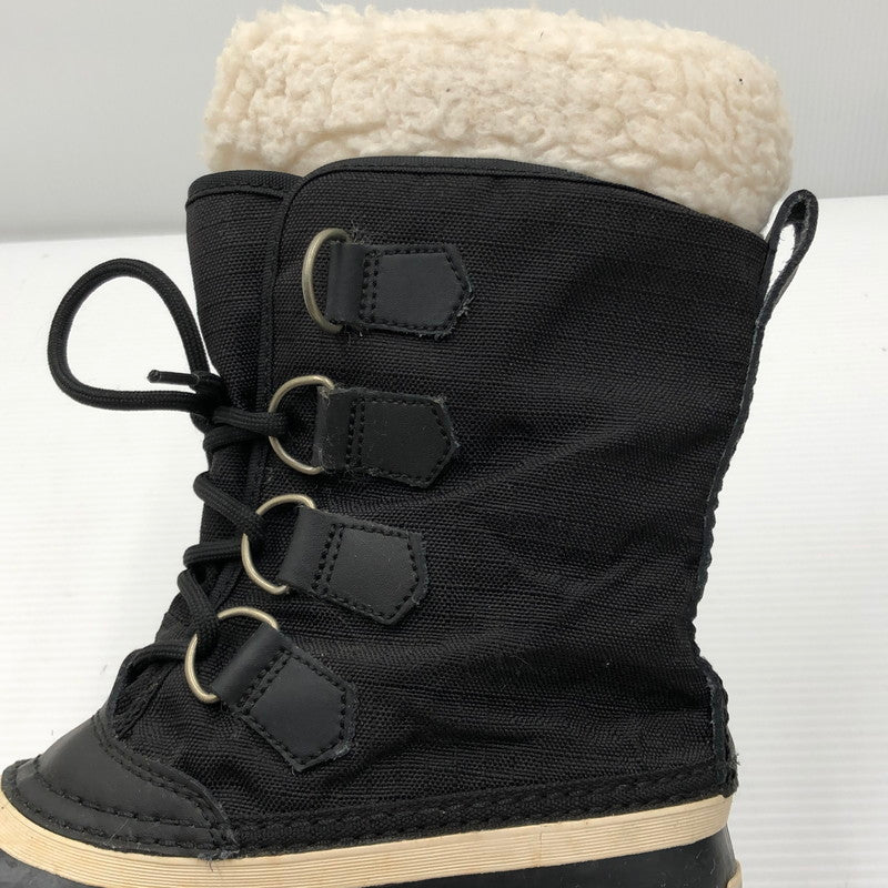 【中古品】【レディース】 SOREL ソレル WINTER CARNIVAL NL1495-011 ウィンター カーニバル ブーツ 靴 167-261006-ty-17-tag サイズ:24cm/US7 カラー:ブラック 万代Net店