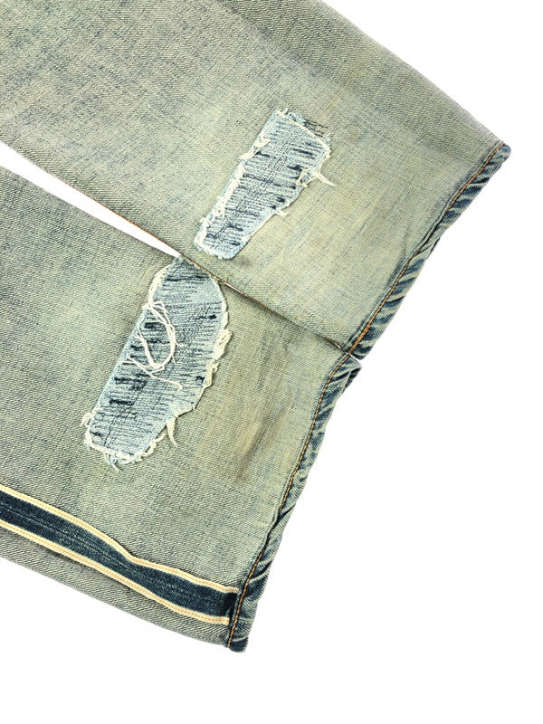 【現状渡し品】【メンズ】 EVIS エヴィス NO.2 DENIM PANTS 2501XX 90S初期 水牛パッチ ナンバー2 デニム パンツ ジーパン ボトムス 156-261002-rt-18-tagh サイズ:W31 L35 カラー:インディゴ 万代Net店