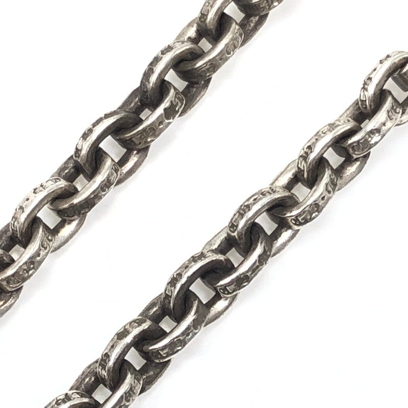 【中古品】【メンズ】 CHROME HEARTS クロムハーツ SV925 PAPER CHAIN NECKLACE 18INCH シルバー925 ペーパーチェーンネックレス 18インチ 190-261028-rt-11-tagh カラー:シルバー 万代Net店
