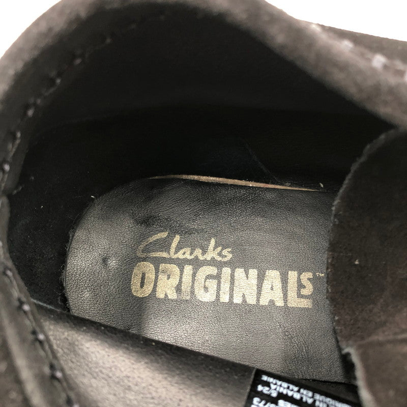 【中古品】【メンズ】 CLARKS クラークス WALLABEE EDEN 26179150 ワラビー エデン 靴 164-261006-ty-08-tag サイズ:UK10G/US11 カラー:ブラック 万代Net店