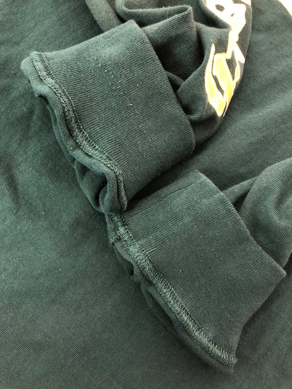 【現状渡し品】【メンズ】 BLACK EYE PATCH ブラックアイパッチ ALL CITY BLACK LETTER L/S TEE ロゴ Tシャツ 長袖Tシャツ 142-261003-na-04-tagh サイズ:XL カラー:グリーン 万代Net店