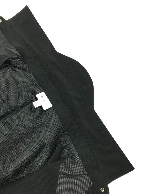【中古美品】【メンズ】 GOLDWIN 0 ゴールドウィン ゼロ SS ASYMMETRIC CAMP SHIRT BLACK GZ55103 アシンメトリック キャンプシャツ 半袖シャツ トップス 144-261002-rt-03-tagh サイズ:2 カラー:ブラック 万代Net店