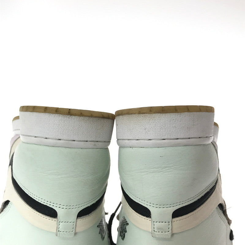【中古品】【メンズ】 NIKE ナイキ WMNS AIR JORDAN 1 ZOOM AIR CMFT CT0979-101 ウィメンズ エア ジョーダン 1 ズーム エア コンフォート スニーカー 靴 160-261013-na-06-tagh サイズ:27.5cm US 10.5 カラー:WHITE/GREY HEATHER-OLIVE AURA-KHAKI 万代Net店