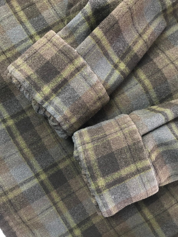 【中古品】【メンズ】 PENDLETON ペンドルトン 50'S L/S WOOL BOARD SHIRT 1950年代 長袖 ウール ボード シャツ 146-261017-ty-17-tagh サイズ:M カラー:カーキ/ブラウン 万代Net店