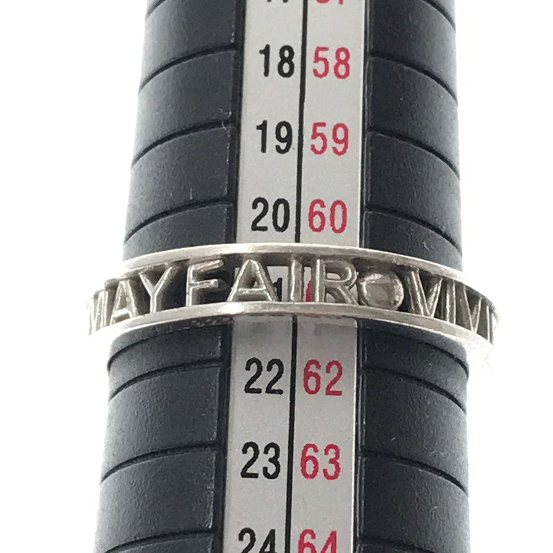 【中古品】【メンズ】 VIVIENNE WESTWOOD ヴィヴィアンウエストウッド SV925 WESTMINSTER RING ウエストミンスター リング 指輪 アクセサリー 182-261017-na-14-tagh サイズ:XXL カラー:シルバー 万代Net店