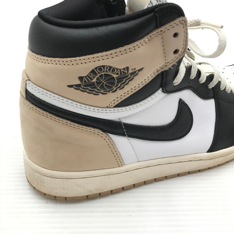 【中古品】【メンズ】 NIKE ナイキ WMNS AIR JORDAN 1 RETRO HI OG FD2596-021 ウィメンズ エアジョーダン 1 レトロ ハイ スニーカー 靴 160-261018-na-06-tagh サイズ:28cm US 11 カラー:BLACK/LEGEND MD BROWN-WHITE 万代Net店