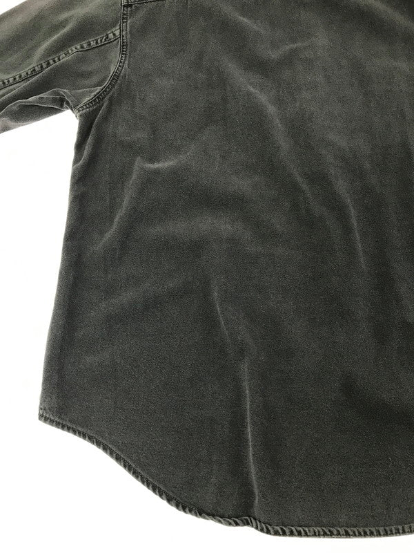【中古品】【メンズ】 LEVI'S リーバイス 90'S L/S BLACK DENIM SHIRT 60560-1361 90年代 ブラック デニムシャツ 長袖シャツ 146-261020-na-18-tagh サイズ:XL カラー:ブラック 万代Net店
