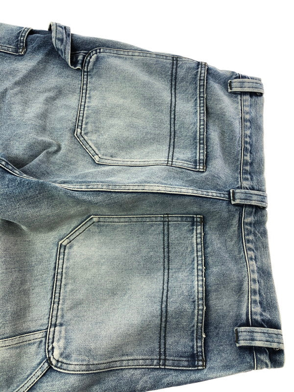 【中古品】【メンズ】 GREATLAND ORIGINAL グレートランド オリジナル BAD BOY DOUBLE FRONT DENIM PANTS バッド ボーイ ダブル フロント デニム パンツ 157-261020-ty-20-tagh サイズ:L カラー:インディゴ 万代Net店