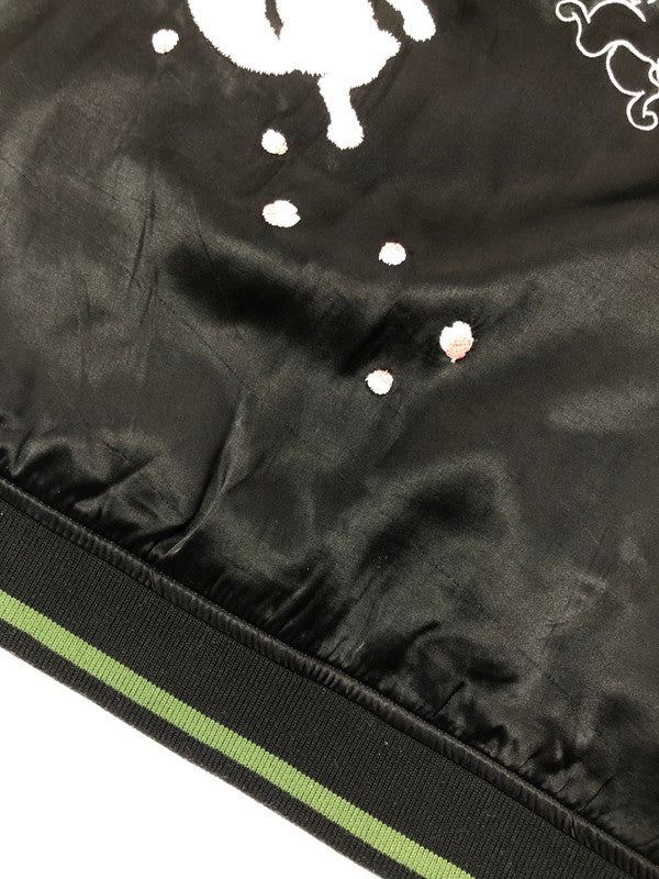 【中古品】【メンズ】 KON-JAKU 今昔 REVERSIBLE SOUVENIR JACKET リバーシブル スーベニア ジャケット スカジャン アウター 145-261024-na-11-tagh サイズ:XL カラー:ブラック/グリーン 万代Net店