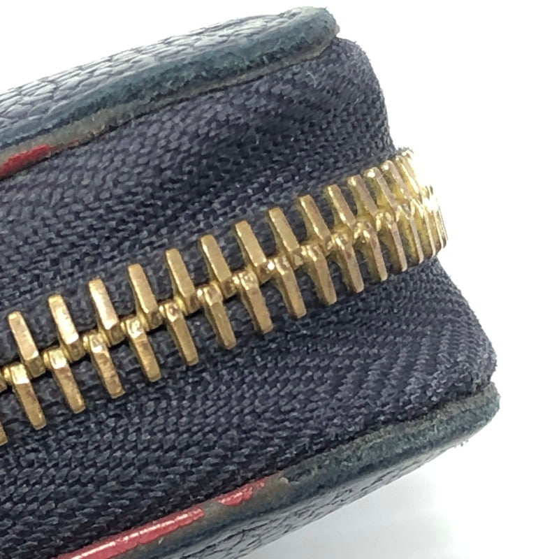 【中古品】【メンズ】 LOUIS VUITTON ルイ・ヴィトン M62121 モノグラム・アンプラント ジッピーウォレット マリーヌルージュ 179-261028-rt-03-tagh カラー:ネイビー 万代Net店