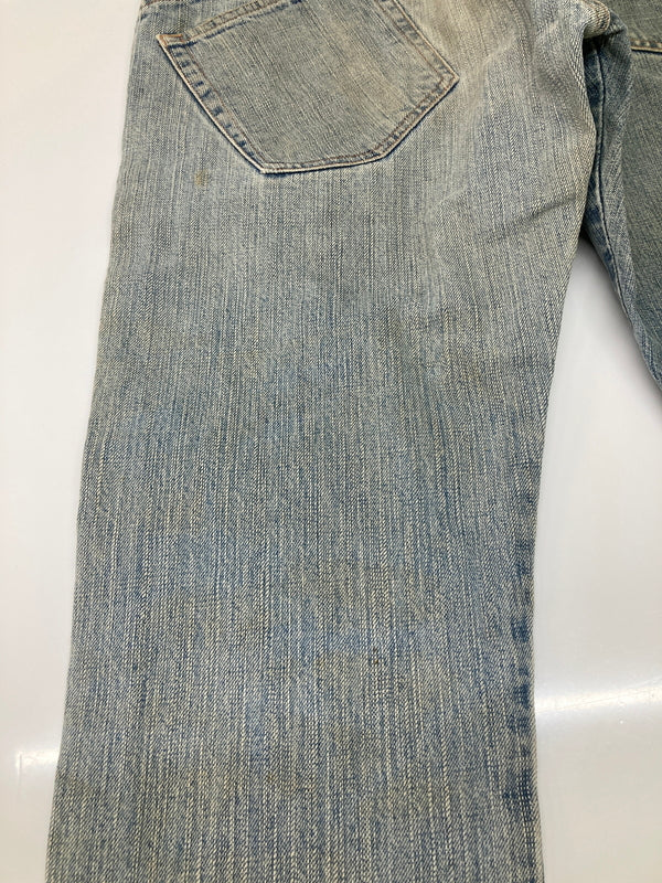 【中古品】【メンズ】 TALKING ABOUT THE ABSTRACTION トーキングアバウトジアブストラクション FASTENER DESIGN DENIM PANTS ファスナーデザイン デニムパンツ ボトムス 178-260725-kk-05-hon サイズ:32 万代Net店