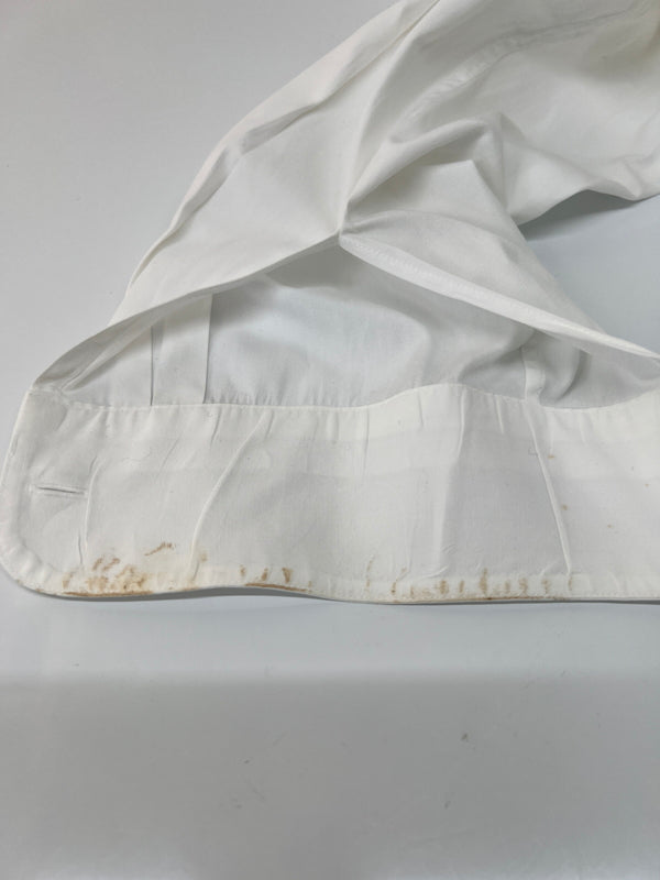 【中古品】【メンズ】 agnes b. アニエスベー L/S COTTON SHIRT 00010605 ロングスリーブ コットンシャツ 長袖 トップス 178-260720-kk-02-hon サイズ:3 カラー:ホワイト 万代Net店