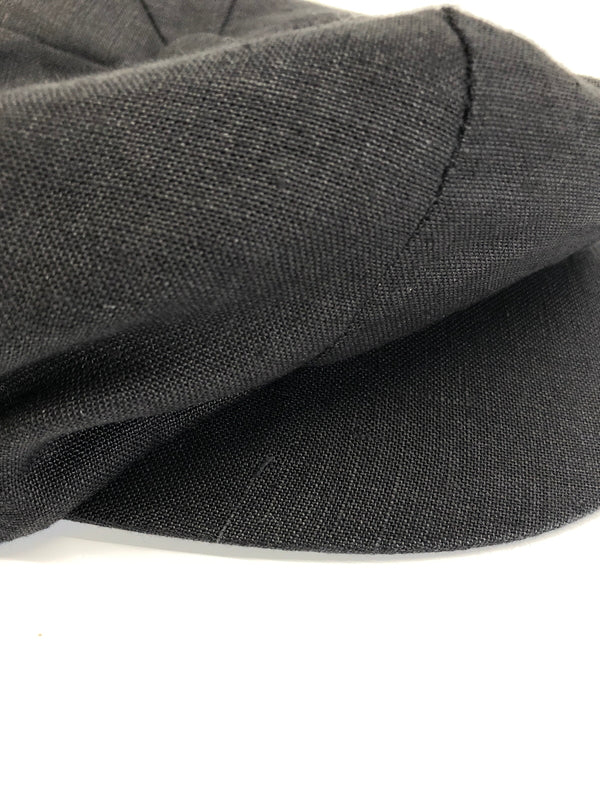 【中古品】【メンズ】 NEWYORK HAT ニューヨークハット リネンキャスケット 帽子 185-260904-AS-23-hon サイズ:ONE SIZE カラー:ブラック 万代Net店