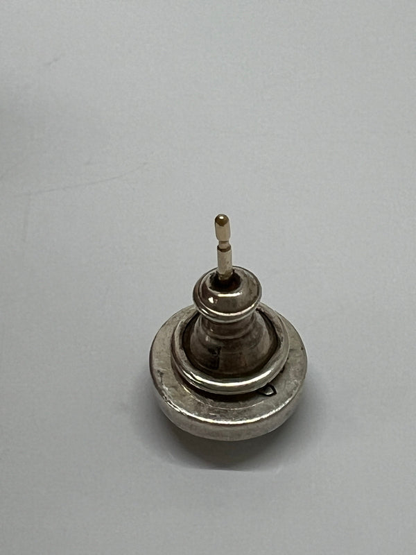 【中古品】【メンズ】 GARNI ガルニ ROUND STONE PIERCE GP22043 ラウンドストーン ピアス アクセサリー 193-260801-kk-29-hon カラー:SILVER 万代Net店