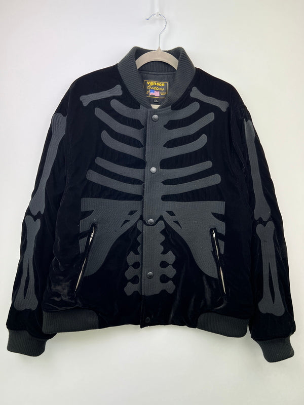 中古品】【メンズ】 VANSON バンソン 50th ANNIVERSARY BOMBER JACKET