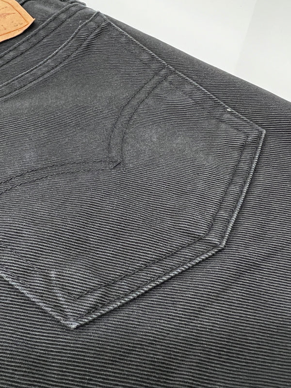 【中古品】【メンズ】 LEVI'S リーバイス 606 BLACK DENIM PANTS 606-35 606 ブラック デニムパンツ ボトムス ジーンズ ボタン裏 刻印 J41 171-260803-kk-15-hon サイズ:30 カラー:ブラック 万代Net店