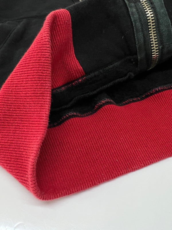 【中古品】【メンズ】 THE FLAT HEAD ザ フラットヘッド BLACKMINT L/S ZIP SW ブラックミント ロングスリーブ ジップスウェット トップス 140-260803-kk-36-hon カラー:ブラック 万代Net店
